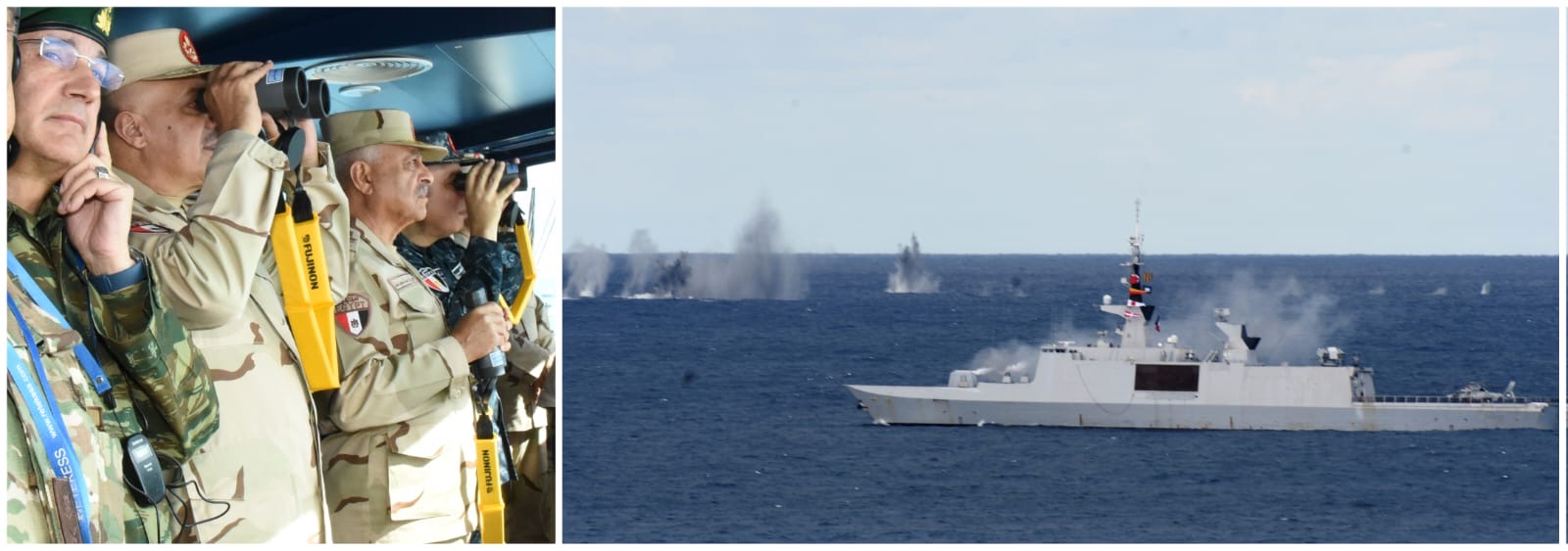 1764150509 233 وزير الدفاع يتابع تدريب ميدوزا 14 بعد هجوم على شاطئ