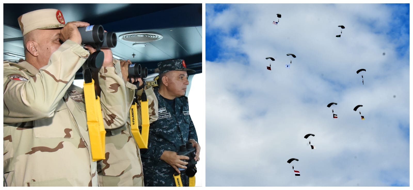 1764151840 135 وزير الدفاع وقادة الدول يشهدوا فعاليات المرحلة الرئيسية لتدريب ميدوزا