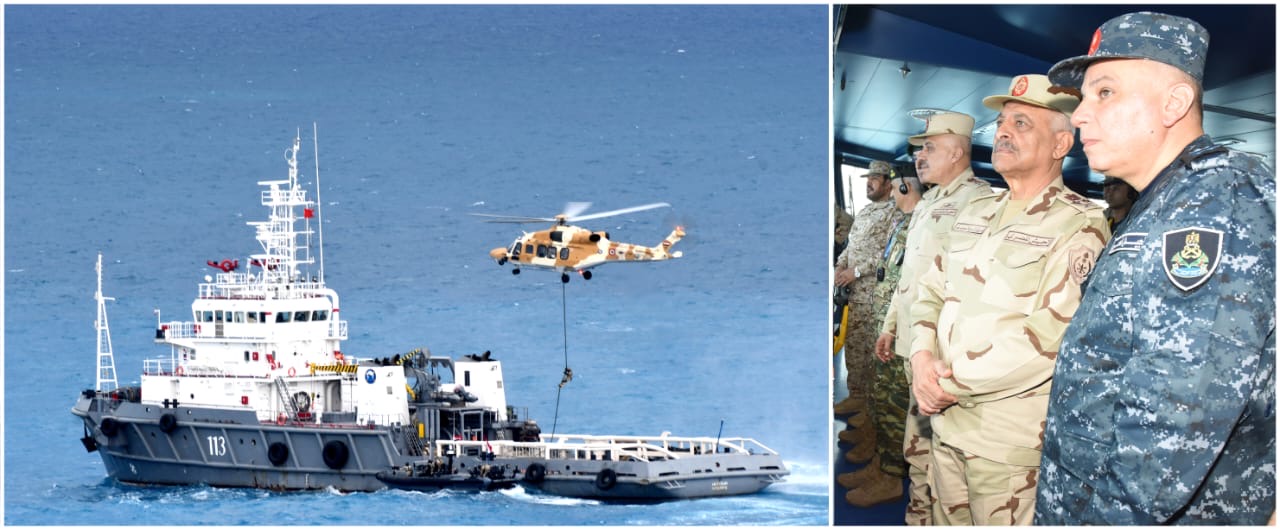 1764151840 259 وزير الدفاع وقادة الدول يشهدوا فعاليات المرحلة الرئيسية لتدريب ميدوزا