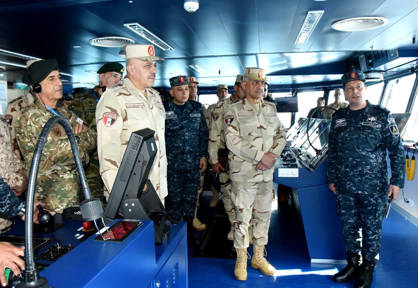 1764151840 303 وزير الدفاع وقادة الدول يشهدوا فعاليات المرحلة الرئيسية لتدريب ميدوزا