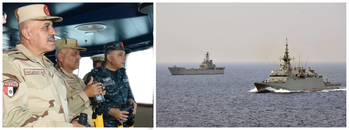 1764151840 363 وزير الدفاع وقادة الدول يشهدوا فعاليات المرحلة الرئيسية لتدريب ميدوزا