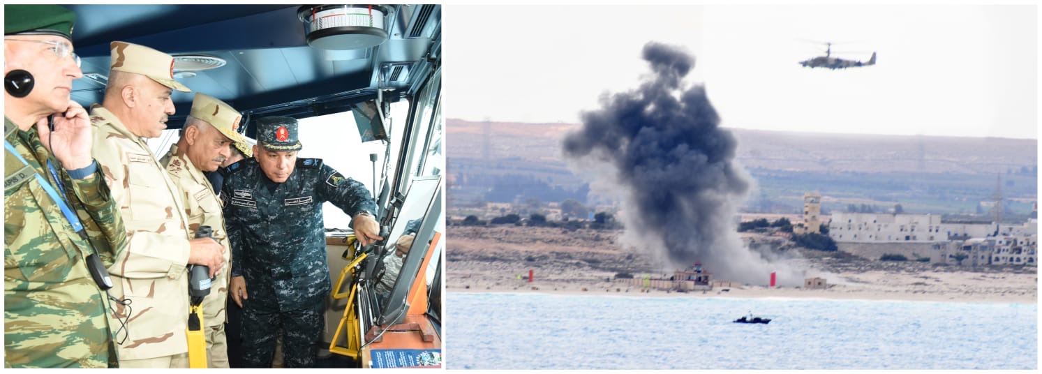 1764151840 959 وزير الدفاع وقادة الدول يشهدوا فعاليات المرحلة الرئيسية لتدريب ميدوزا