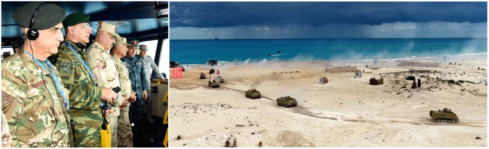 1764151840 985 وزير الدفاع وقادة الدول يشهدوا فعاليات المرحلة الرئيسية لتدريب ميدوزا