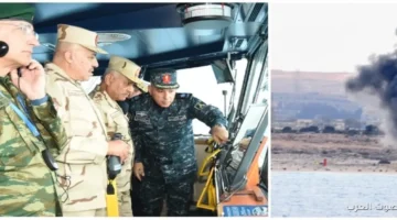 1764151841 وزير الدفاع وقادة الدول يشهدوا فعاليات المرحلة الرئيسية لتدريب ميدوزا