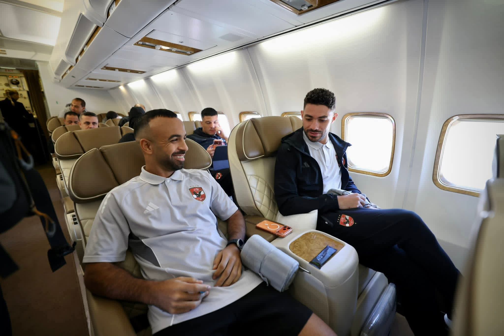 1764152725 639 لقطات من رحلة الأهلي للمغرب قبل مواجهة الجيش الملكي