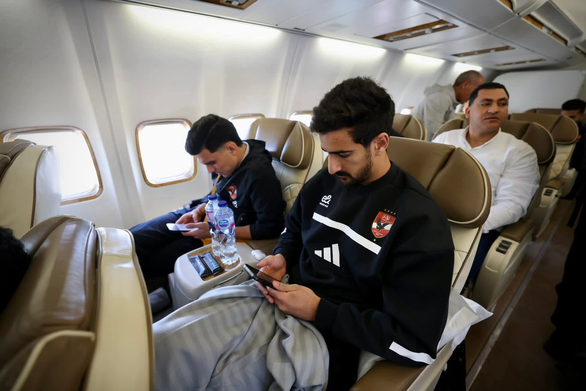 1764152725 753 لقطات من رحلة الأهلي للمغرب قبل مواجهة الجيش الملكي