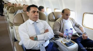 1764157935 طارق قنديل وسيد عبد الحفيظ مع بعثة الأهلي في المغرب