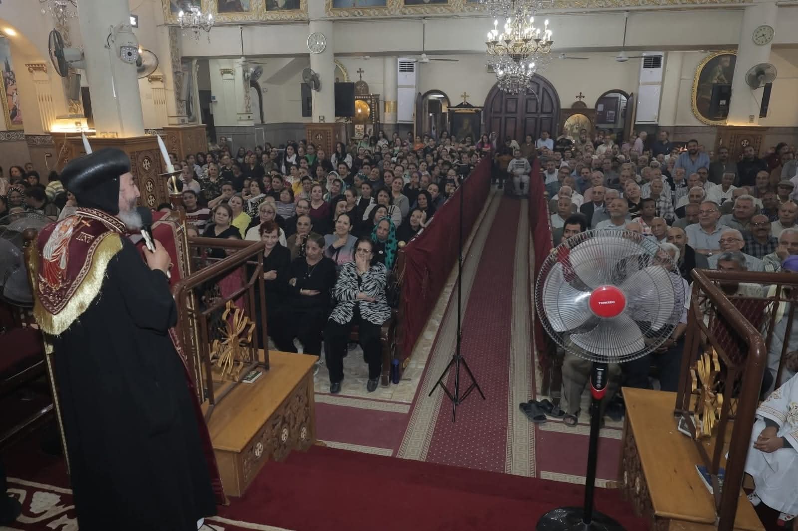 قداس عيد الشهيد مار مينا