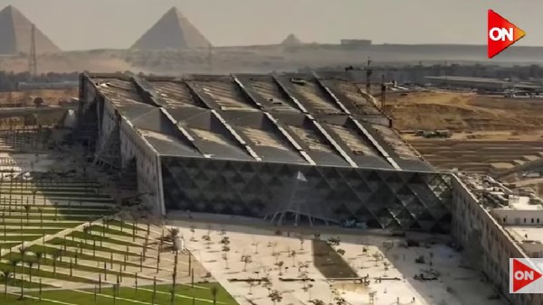 مراحل بناء المتحف المصري الكبير