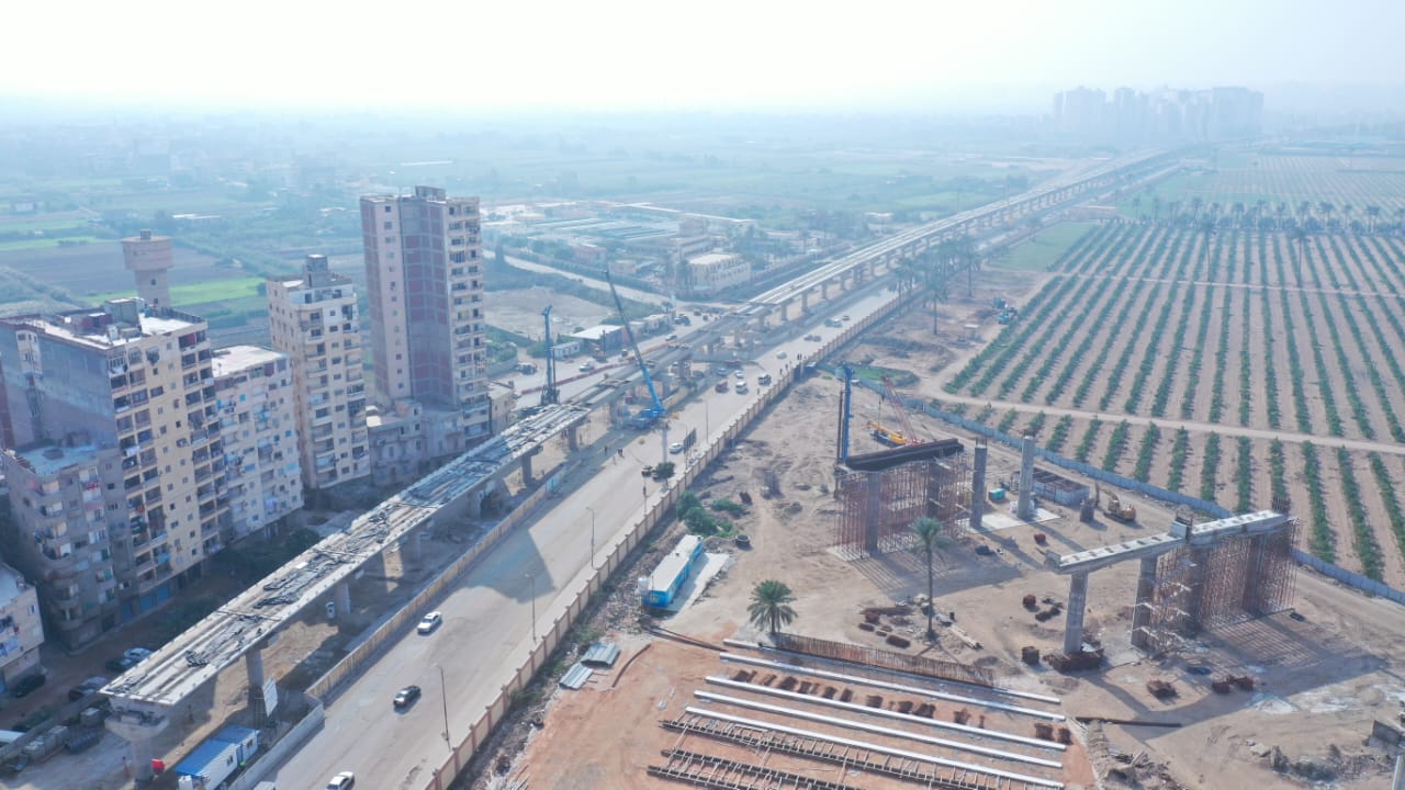 1764216083 210 شوفوا أحدث صور جوية لتطور شغل مترو الإسكندرية