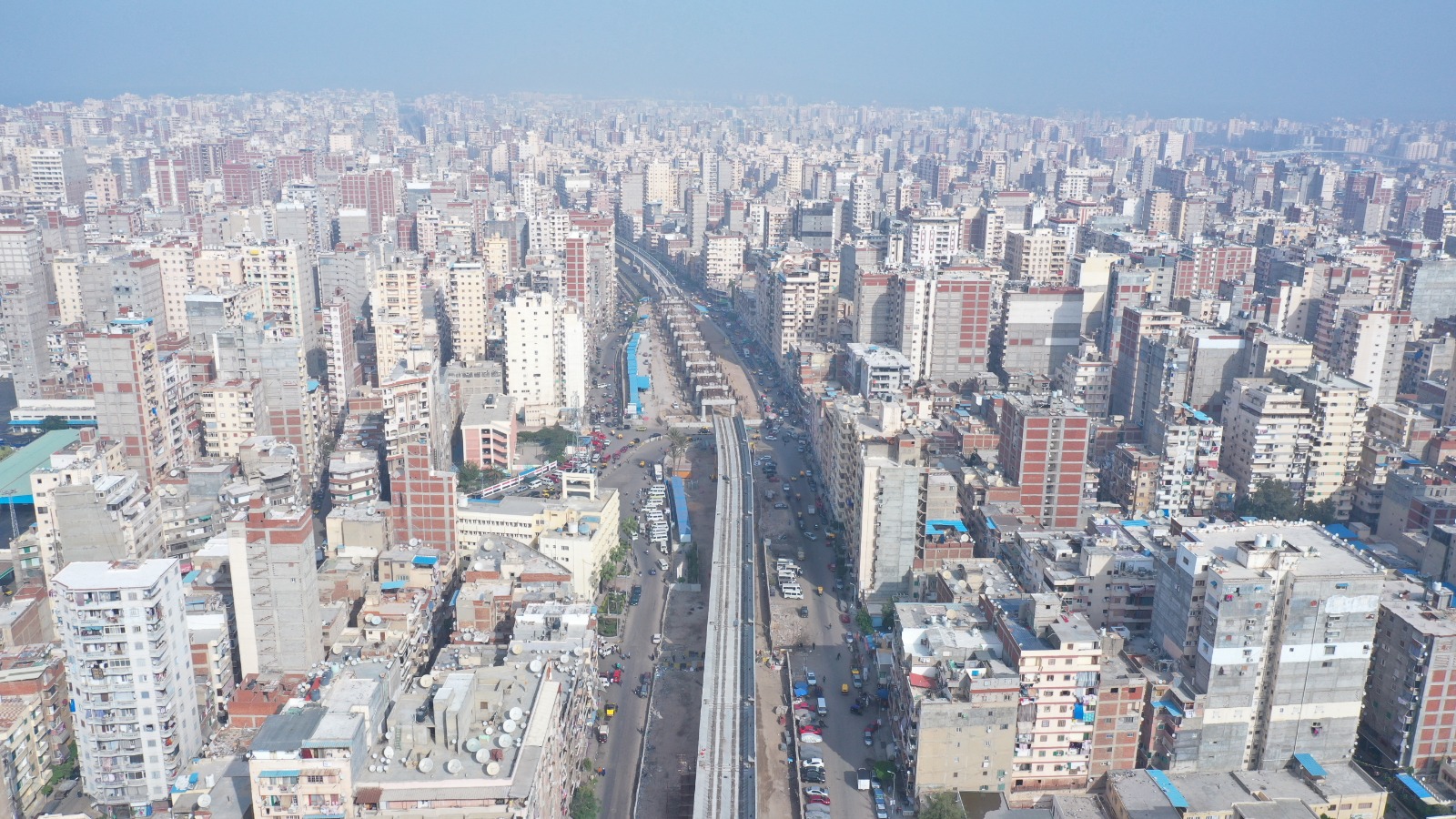 1764216083 416 شوفوا أحدث صور جوية لتطور شغل مترو الإسكندرية