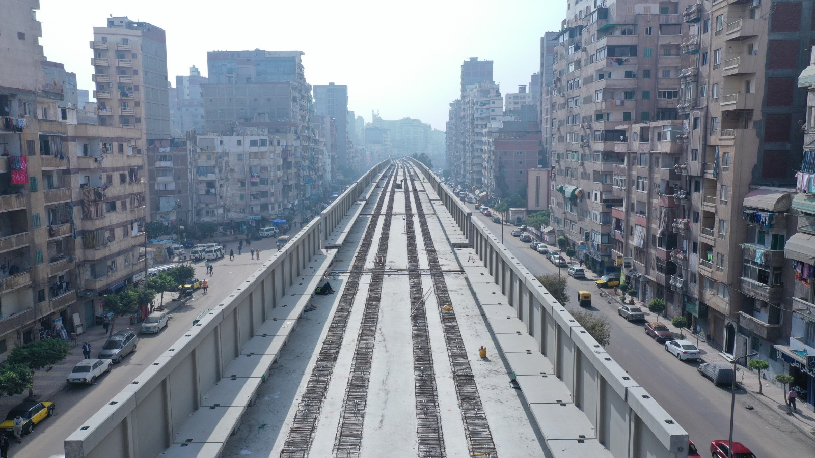 1764216083 50 شوفوا أحدث صور جوية لتطور شغل مترو الإسكندرية
