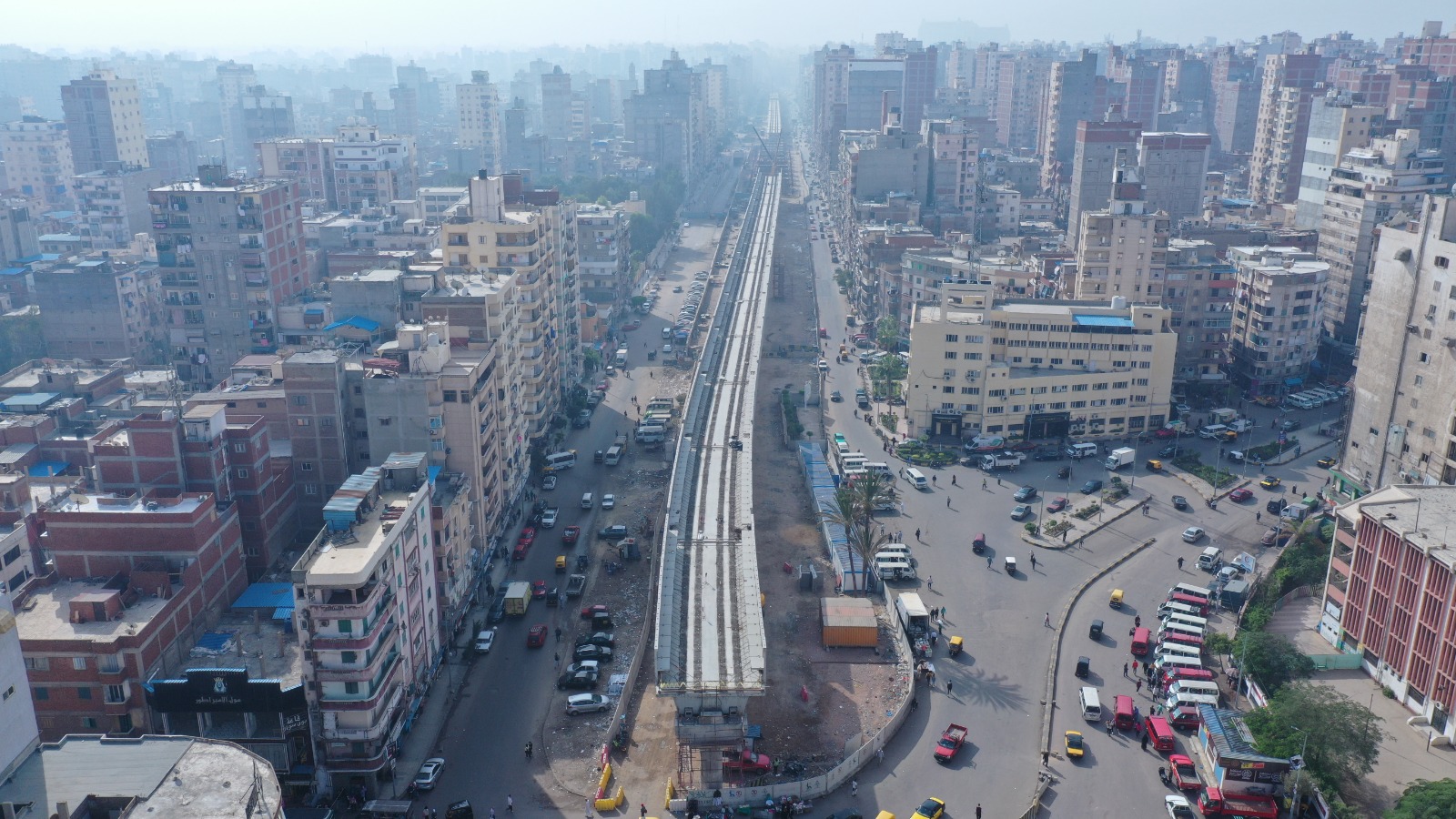 1764216083 613 شوفوا أحدث صور جوية لتطور شغل مترو الإسكندرية