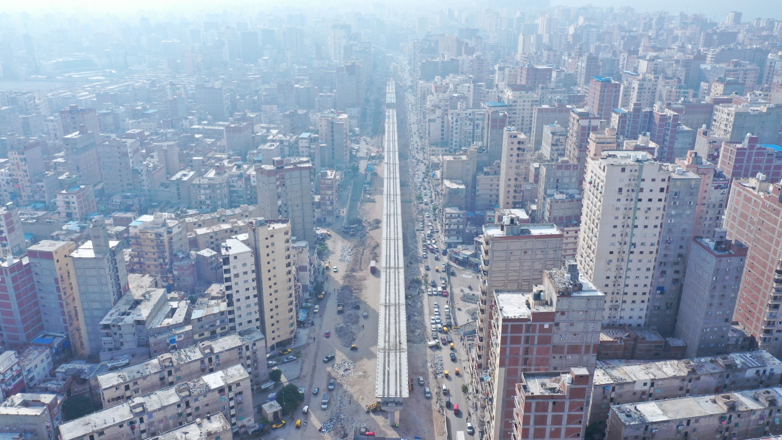 1764216083 937 شوفوا أحدث صور جوية لتطور شغل مترو الإسكندرية