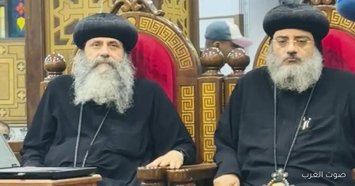 الأنبا بيجول والأنبا فيلوباتير مع بعض في نهضة أبو سيفين ويقدّموا لقاء روحي مميز