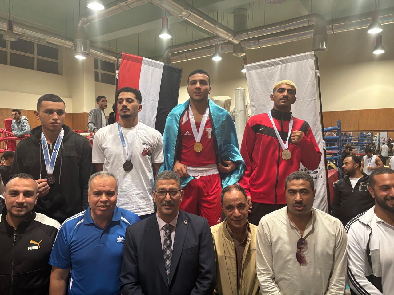 1764248716 129 نتائج بطولة الملاكمة بين الجامعات والمعاهد العليا في مصر