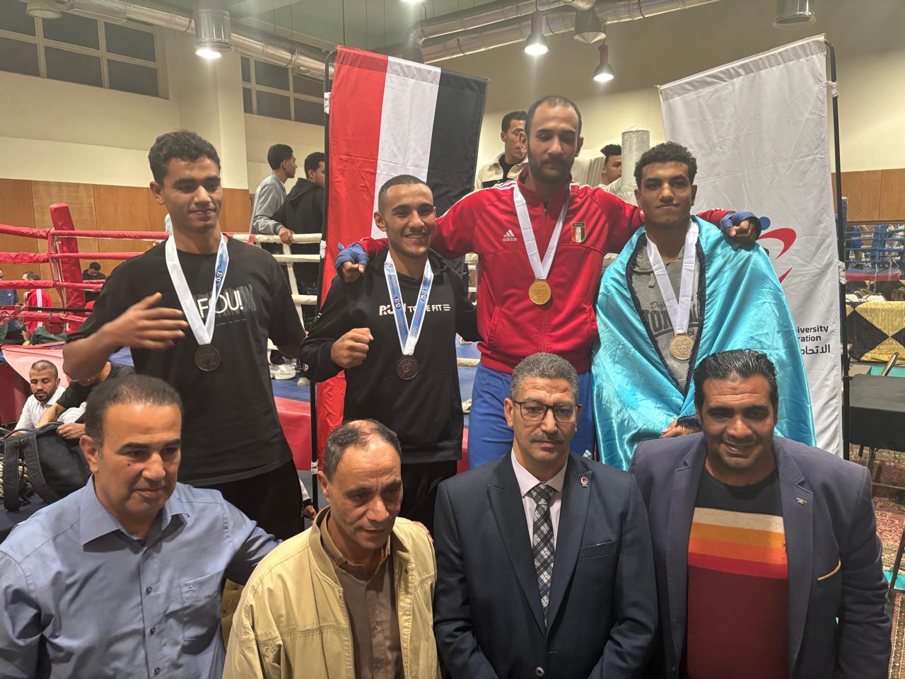 1764248716 516 نتائج بطولة الملاكمة بين الجامعات والمعاهد العليا في مصر