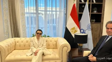 1764254114 نجاة الصغيرة بتزور مدينة الثقافة والفنون ومقر الوطنية للإعلام في