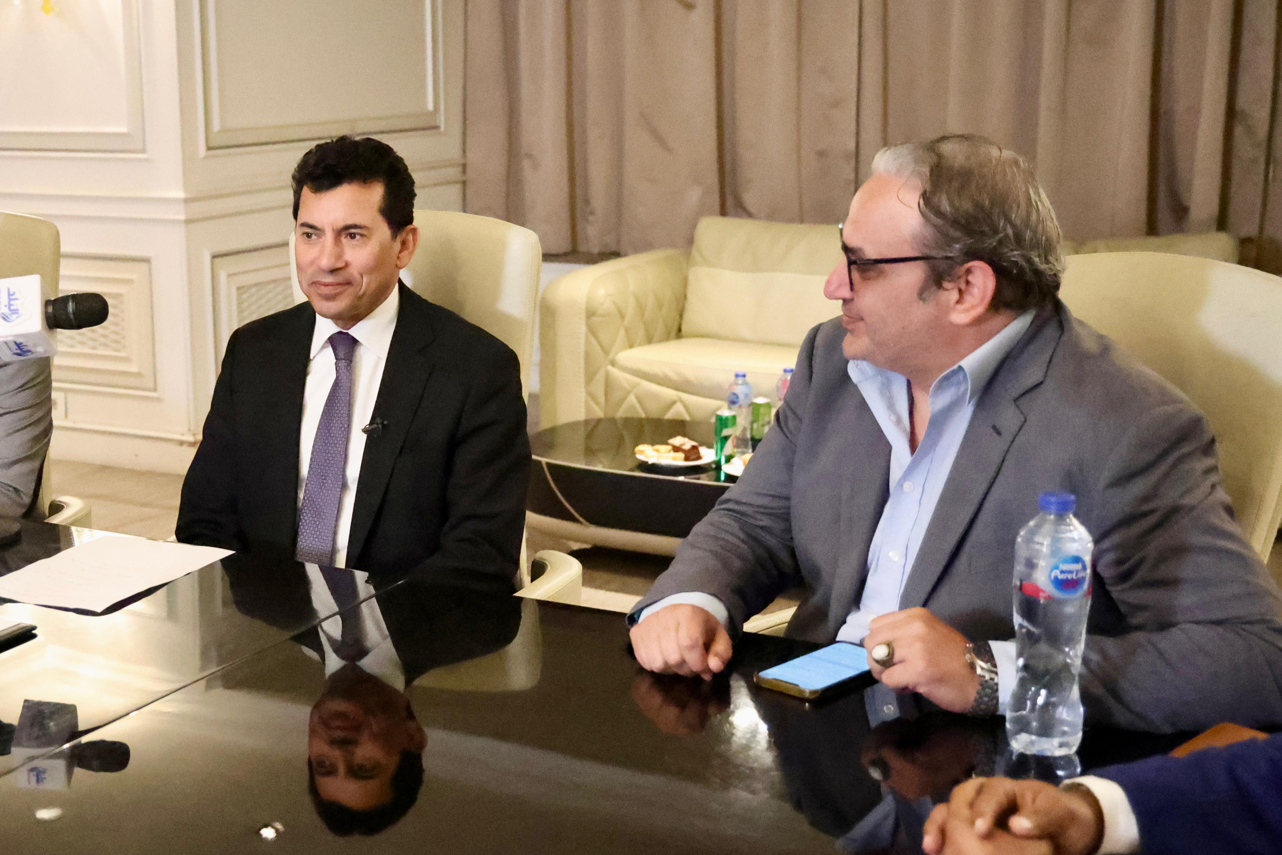 1764257726 465 أشرف صبحي صوت العرب دايمًا مع الدولة وبيشجع على الفكر