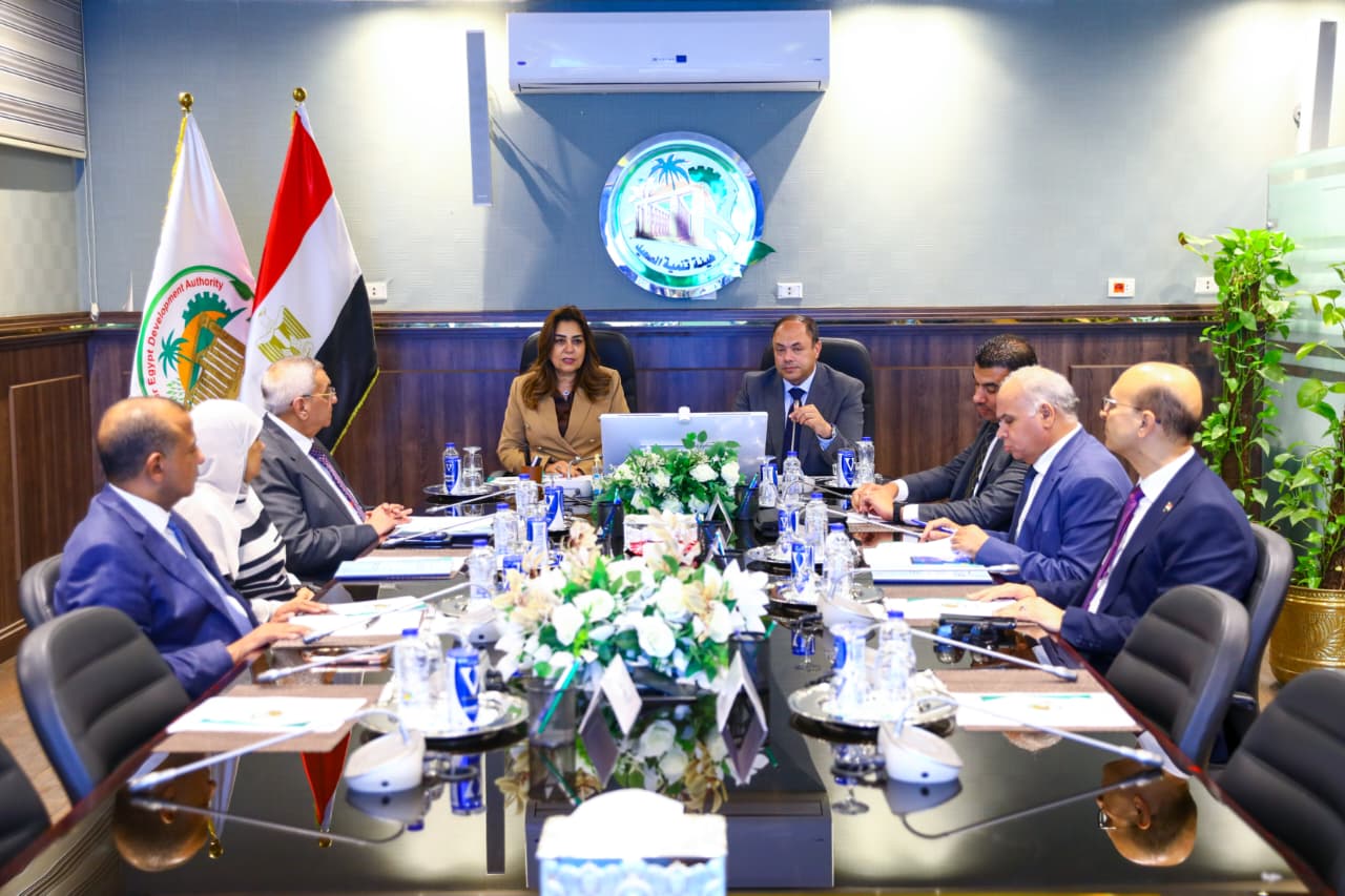 وزيرة التنمية المحلية تحضر إطلاق الموقع الجديد لهيئة تنمية الصعيد 4 اجتماع هيئة تنمية الصعيد