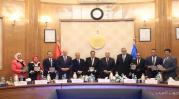 1764347492 وزير التعليم العالي يكرم الفائزين بمسابقة أفضل جامعة صديقة للبيئة