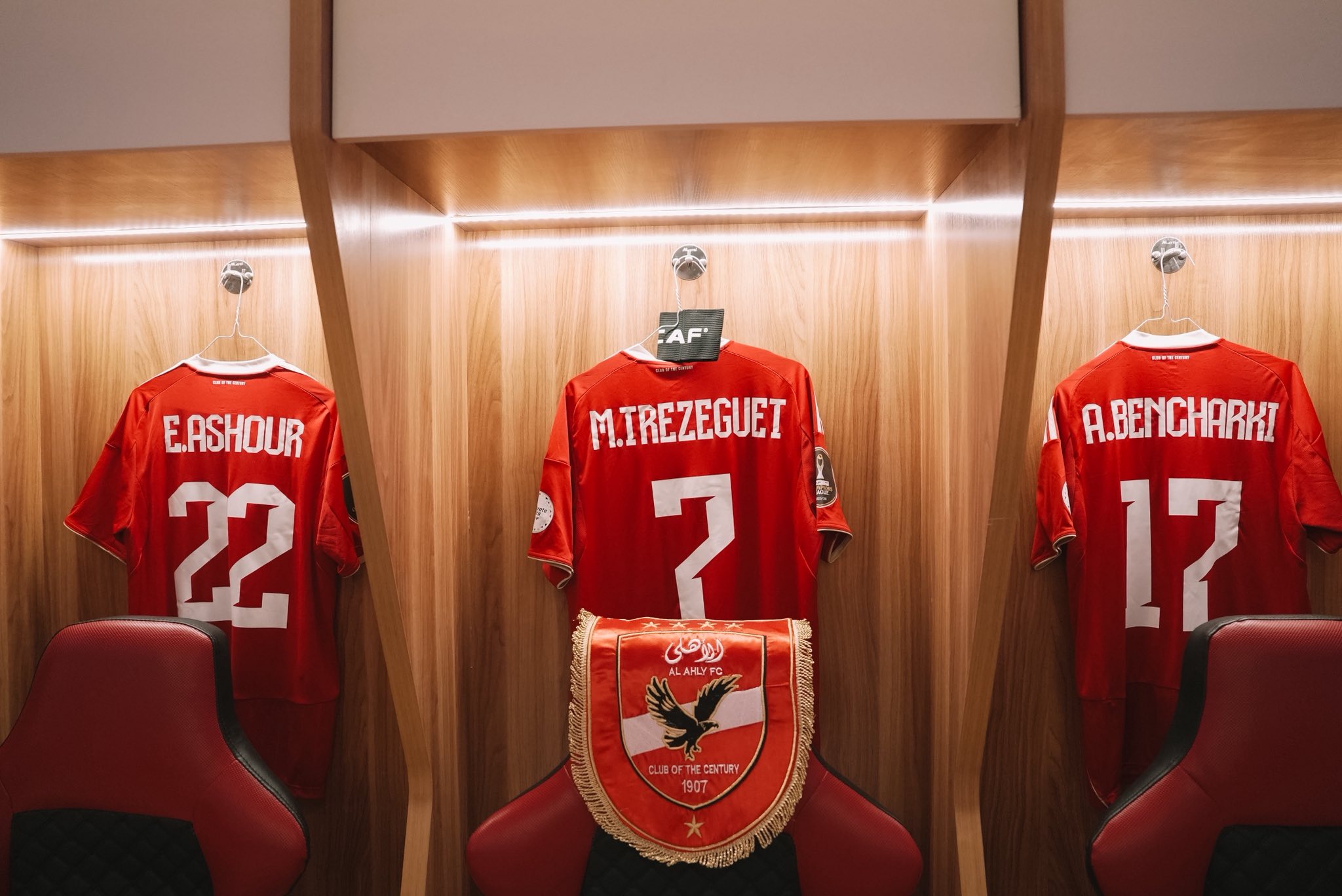 1764352699 321 شوفوا غرفة ملابس الأهلي قبل ماتش الجيش الملكي المغربي في