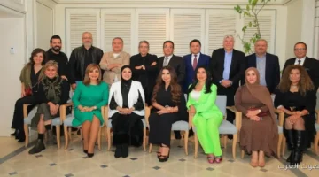 1764432645 قناة النهار تحتفل بإعلاميها في عشاء عمل مع صور