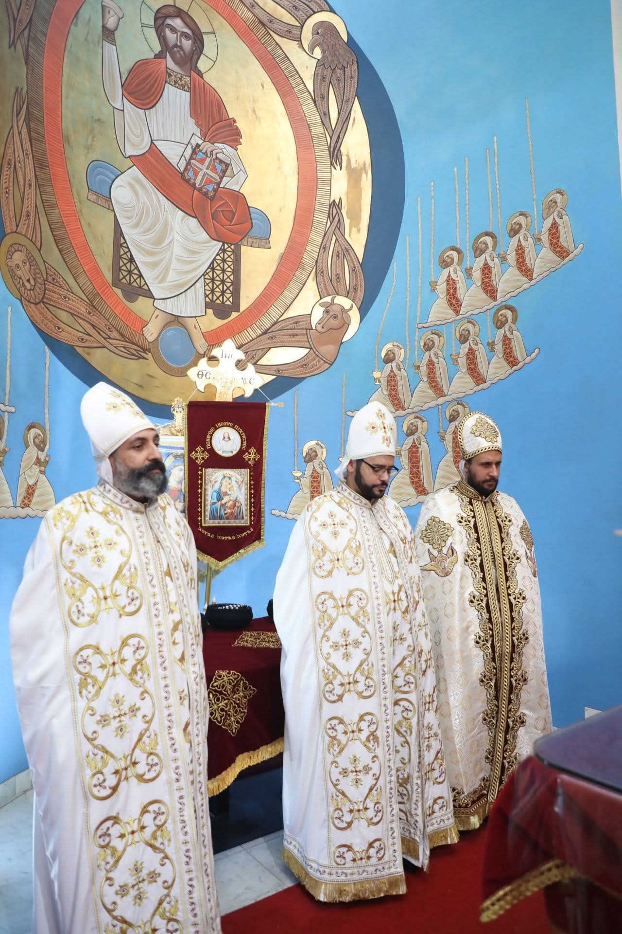 1764433345 544 تعيين 3 كهنة جدد في إيبارشية النمسا بيد البابا تواضروس