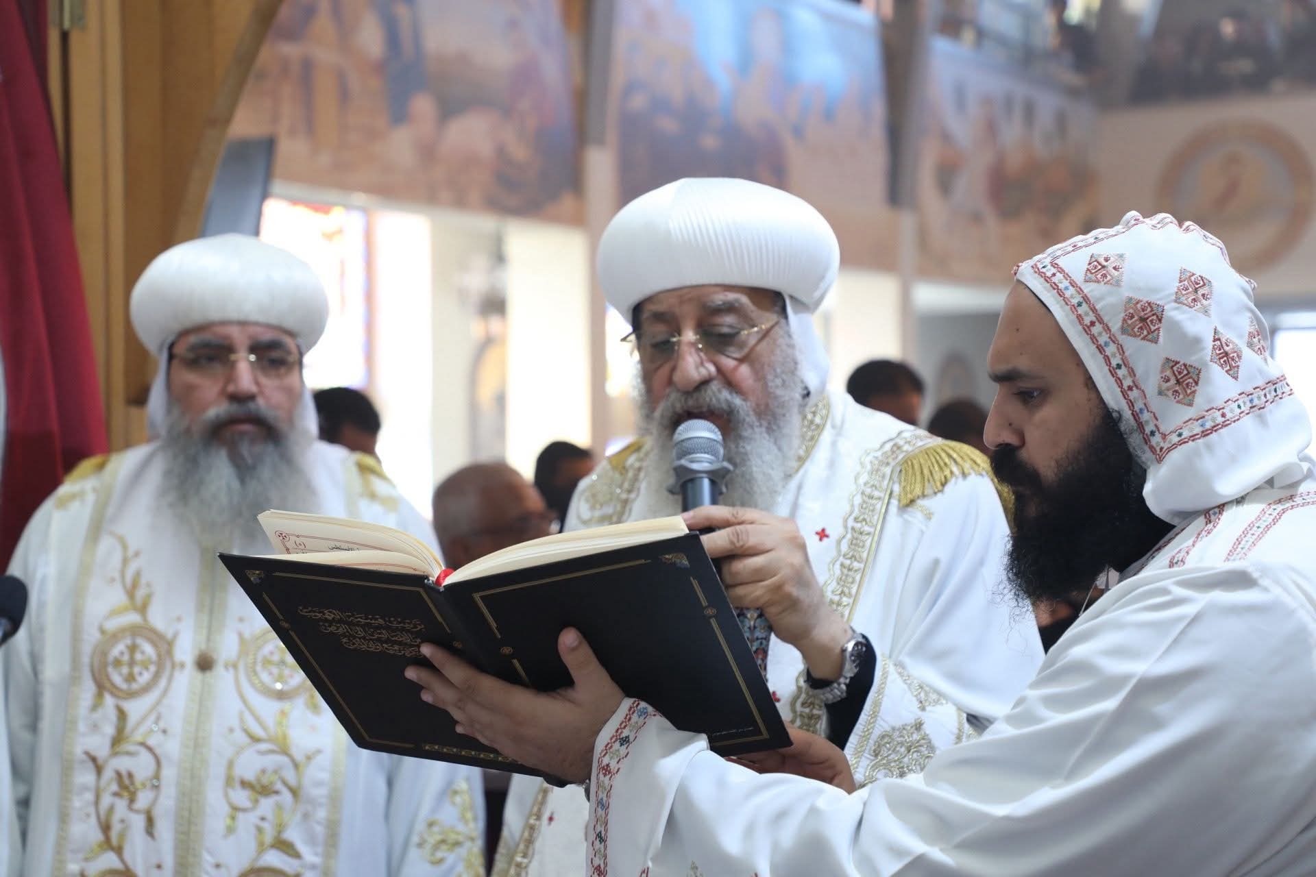 1764433345 930 تعيين 3 كهنة جدد في إيبارشية النمسا بيد البابا تواضروس