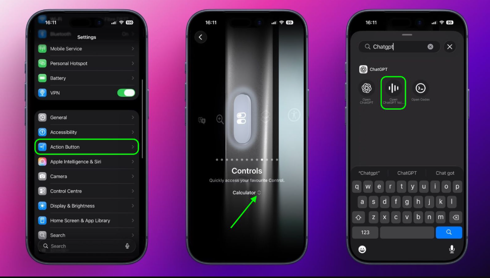 1764519321 769 بدل سيري بـ ChatGPT على آيفون بضغطة واحدة
