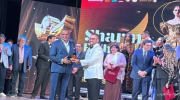 1764528804 محافظ جنوب سيناء يكرم إلهام شاهين وصابرين ورمزي والمرشدي