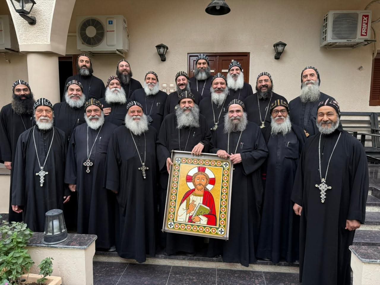 1764530792 104 دير المحرق يشارك أسيوط فرحتها بترقية الأنبا يؤانس لمطران بيد