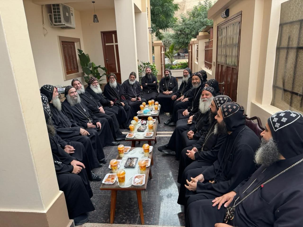 1764530792 382 دير المحرق يشارك أسيوط فرحتها بترقية الأنبا يؤانس لمطران بيد