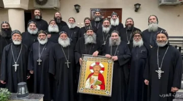1764530793 دير المحرق يشارك أسيوط فرحتها بترقية الأنبا يؤانس لمطران بيد