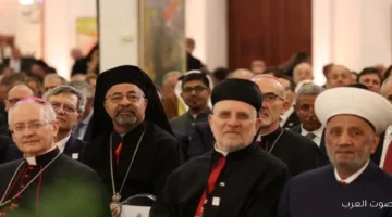 1764532788 البطريرك الأنبا إبراهيم إسحق يحضر اللقاء الرسمي للبابا لاون في