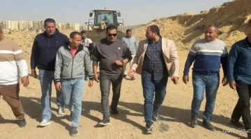 1764534019 حملة كبيرة للتصدي للنباشين وبدء غلق آمن لمقلب الطريق الأوسطي