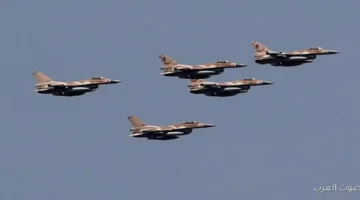 8 طيارات سرب إسرائيلي يدخل الأجواء السورية ويقرب من لواء