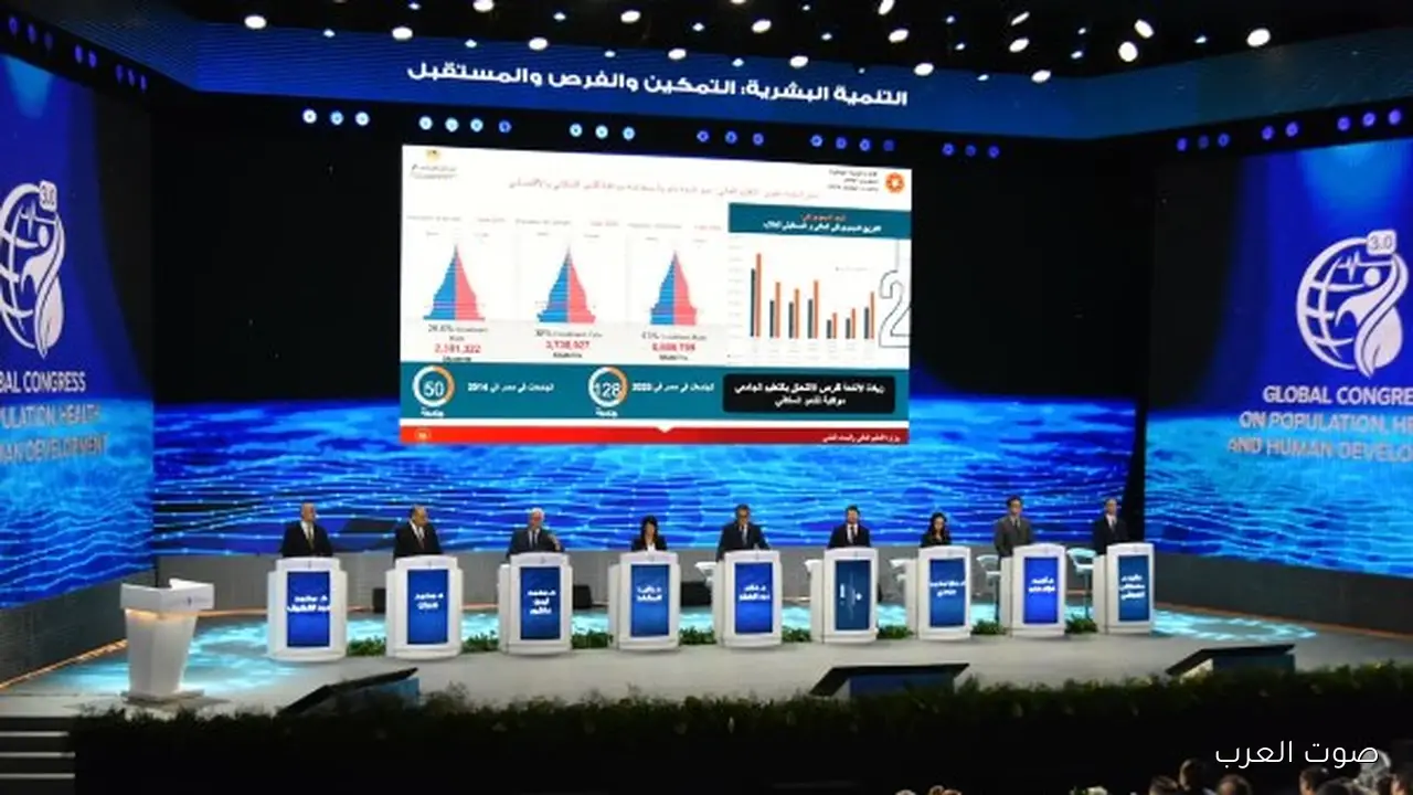 8 وزراء بيتكلموا عن التنمية البشرية في جلسة حوارية بمؤتمر