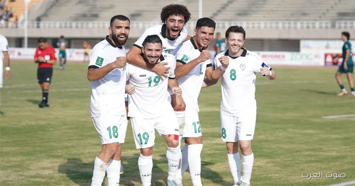 نسور قاسيون.. القنوات الناقلة لمباراة سوريا وجنوب أفريقيا اليوم 25/11/2025 في التصفيات المؤهلة لكأس العرب 2 نسور قاسيون.. القنوات الناقلة لمباراة سوريا وجنوب أفريقيا اليوم 25/11/2025 في التصفيات المؤهلة لكأس العرب