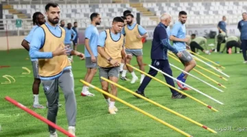 آخر تدريبات بيراميدز قبل ماتش الزمالك في نصف نهائي كأس