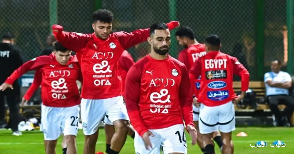 أبو ريدة يشجع منتخب مصر قبل بداية كأس العرب
