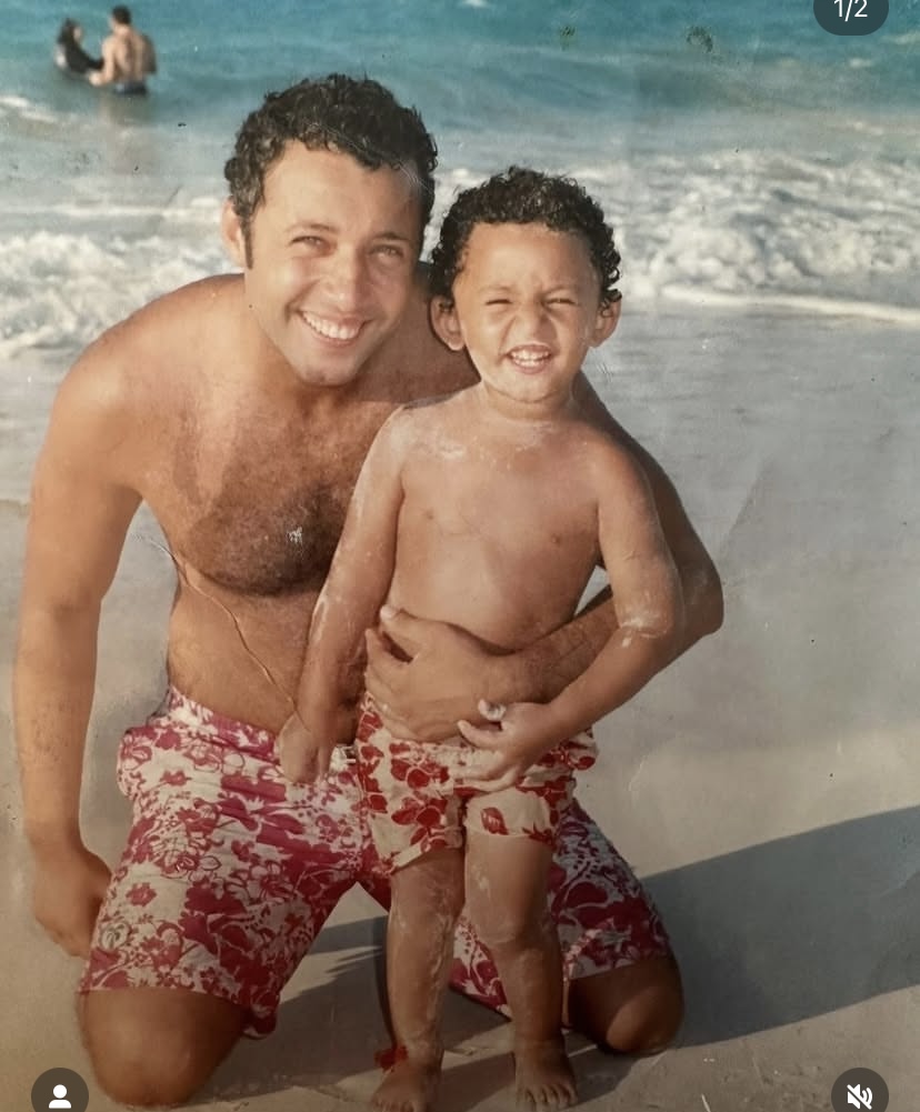 أحمد فهمي يحتفل بعيد ميلاد ابنه بطريقته المميزة