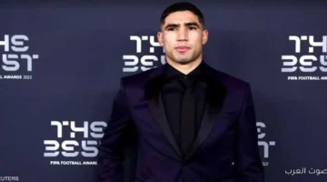 أشرف حكيمي يهدي جائزة أحسن لاعب في إفريقيا لأطفال المغرب