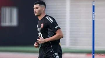 أشرف داري ووضوعه في تدريبات الأهلي