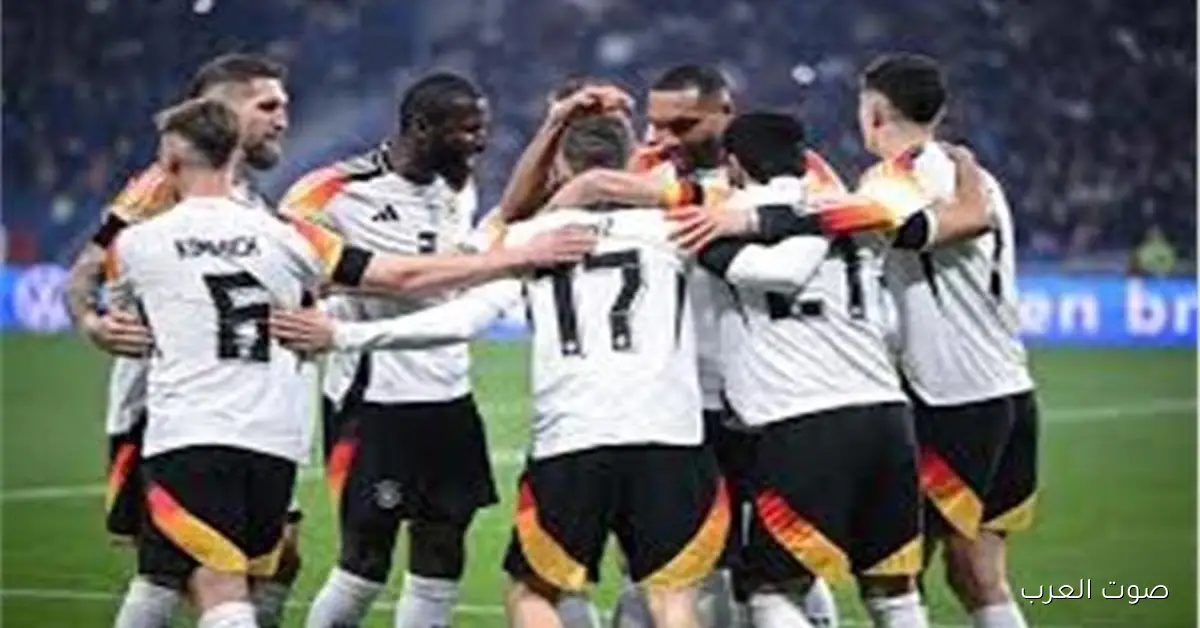 ألمانيا بتستضيف سلوفاكيا علشان تحسم بطاقة التأهل لكأس العالم 2026