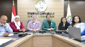 أمل عمار تتابع العملية الانتخابية في الغرفة المركزية للمجلس القومي