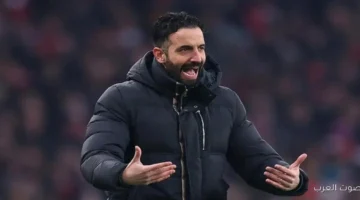 أموريم الشوط الأول كان لينا الأفضلية ولازم نكون أكثر شجاعة