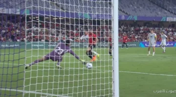 أوستون أورونوف يحرز الهدف الثاني لأوزبكستان ضد منتخب مصر في