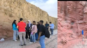 أول رحلة لطلاب علوم القاهرة الأهلية علشان يكتشفوا التربة والصخور
