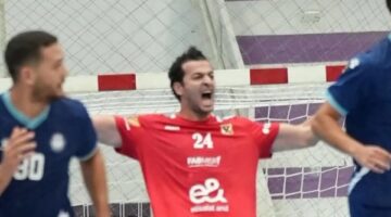 إبراهيم المصري الأهلي استحق بجدارة لقب سوبر اليد